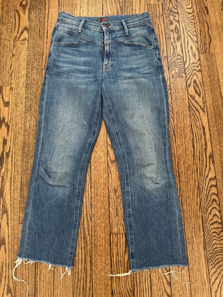 Mother The Dazzler Yoke Front Ankle Wander Dust Size 25